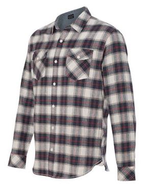 8210 Burnside Men's Yarn-Dyed Long Sleeve Flannel Shirt