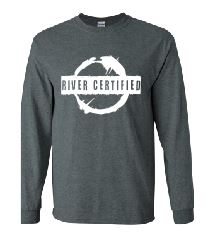 River Certified Gildan Cotton Long Sleeve T-shirt