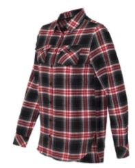 5210 Burnside Women's Yarn-Dyed Long Sleeve Flannel Shirt