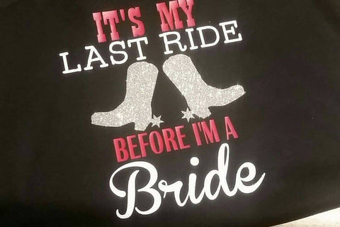 Bride's Last Ride T-shirt or Tank