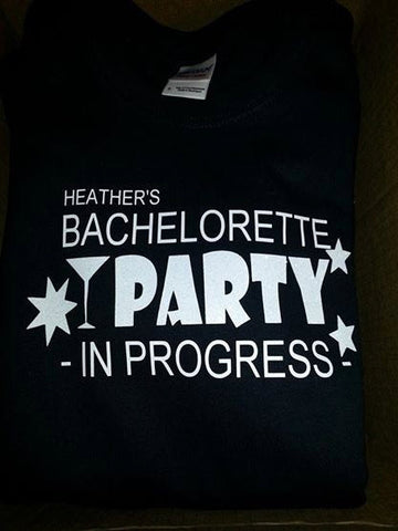 Party in Progress Tank or T-shirt