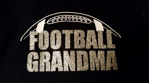 Football Grandma T-shirt