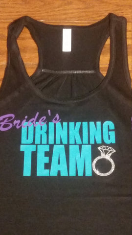 Brides Drinking Team Tees or Tanks