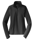 STAFF Sport-Tek Sport-Wick Stretch 1/2 Zip - Ladies LST850