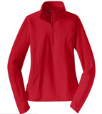 STAFF Sport-Tek Sport-Wick Stretch 1/2 Zip - Ladies LST850