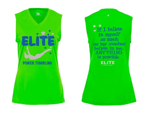Elite - Badger - B-Core Youth Sleeveless T-Shirt